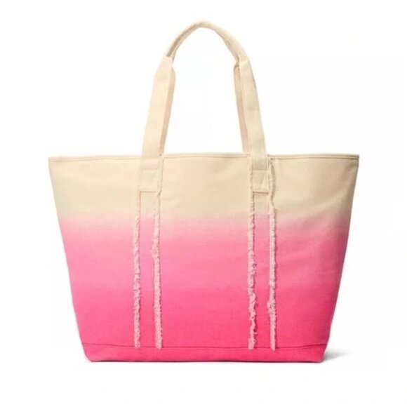 NWT Victoria Secret Ombre Beach Tote - Picture 11 of 11